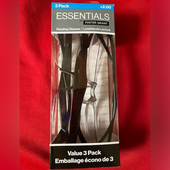 Reading Glasses +2.00 3pack - Picture 5 of 5